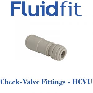 Fluidfit Check-Valve Fittings - Individual